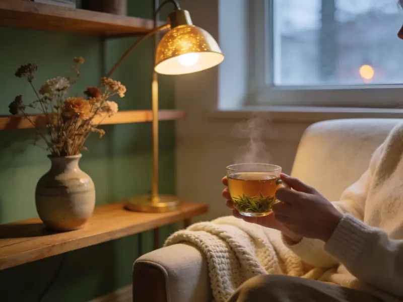 Klidný večerní wellness rituál — regenerace kloubů a odpočinek